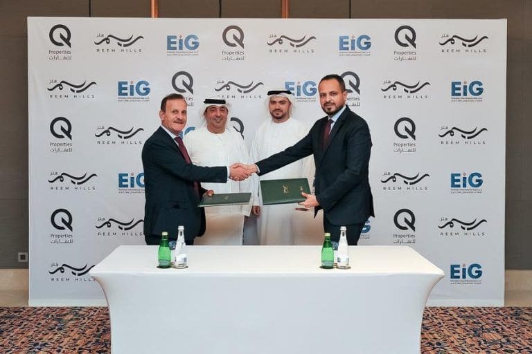EIG will supply gas services to the upcoming Reem Hills development by Q Properties