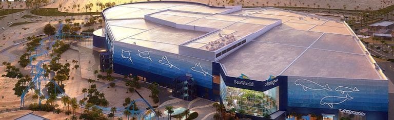 اكتمل مشروع سي وورلد أبوظبي في جزيرة ياس بنسبة 90٪