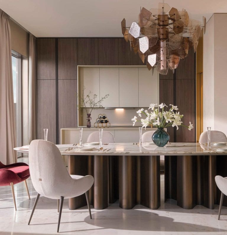 elie saab waterfront dining room