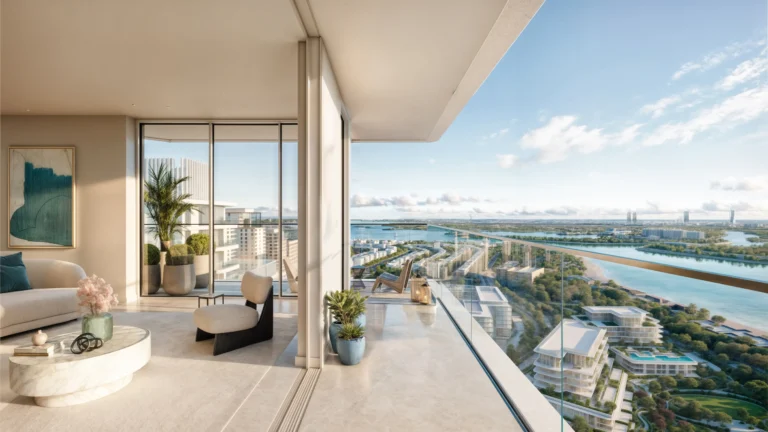 muheira at maysan view from building in al reem island