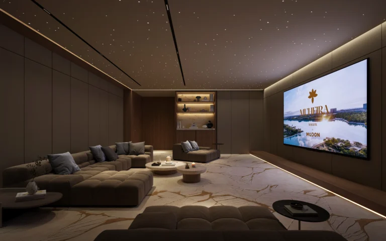 private cinema in muheira at maysan by modon