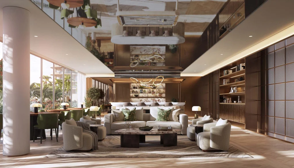waldorf astoria residences - multifunction space interiors