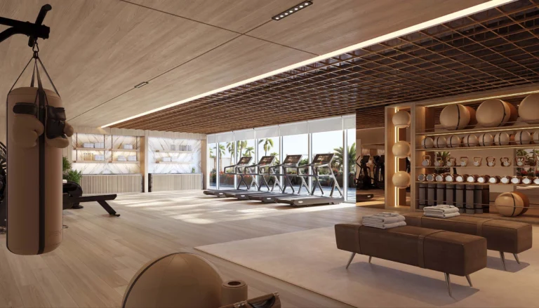 gym in waldorf astoria residences