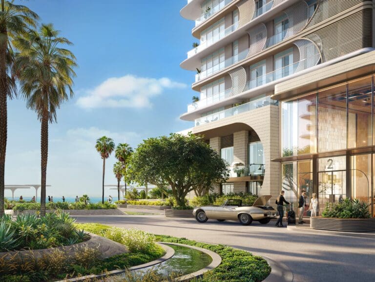 fahid beach residences main entrance