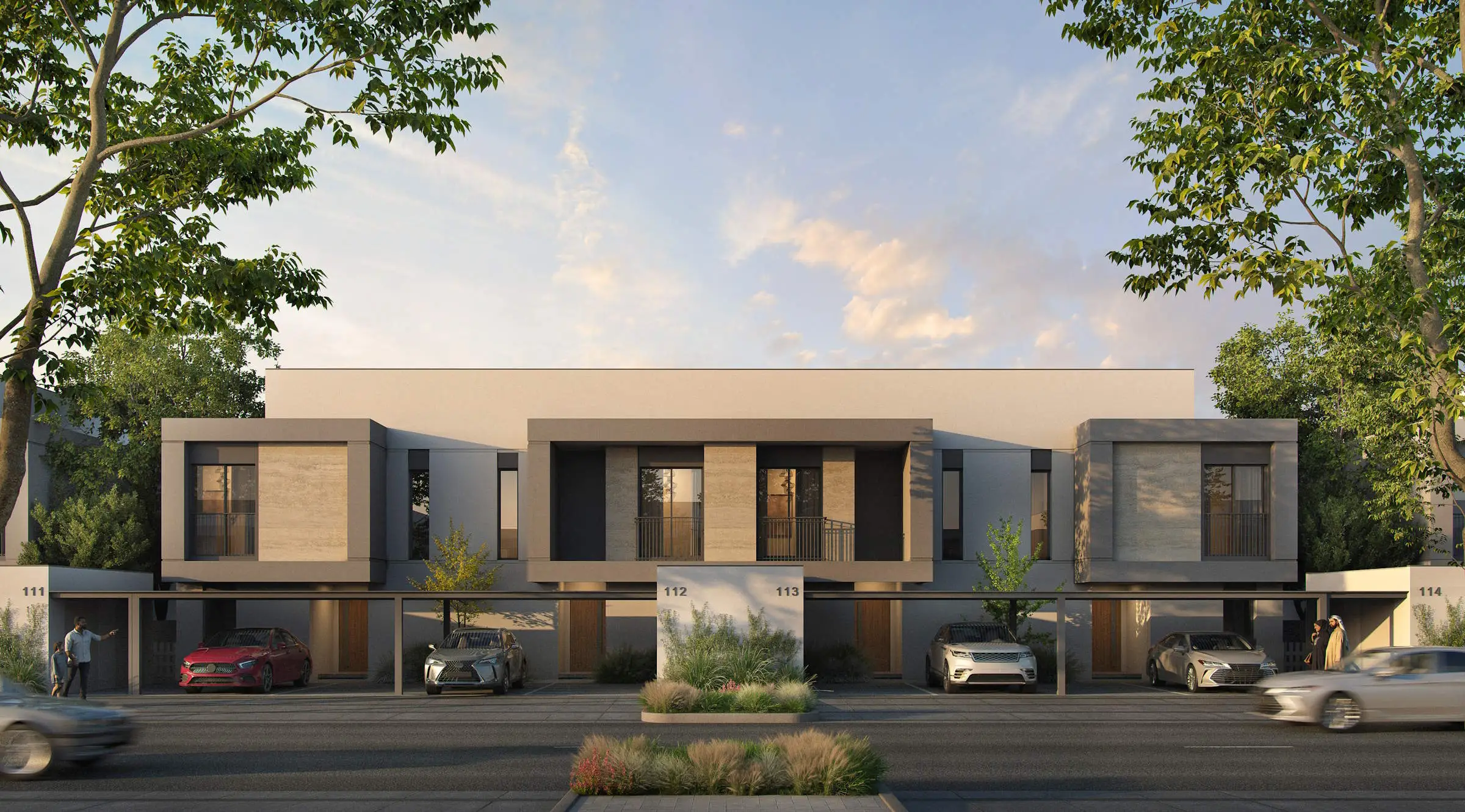 Buy townhouses and villas in The Orchids at Yas Acres by Aldar