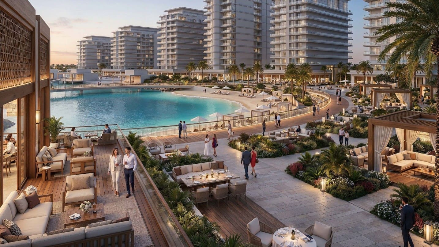 Yas Point waterfront development on Yas Island, Abu Dhabi