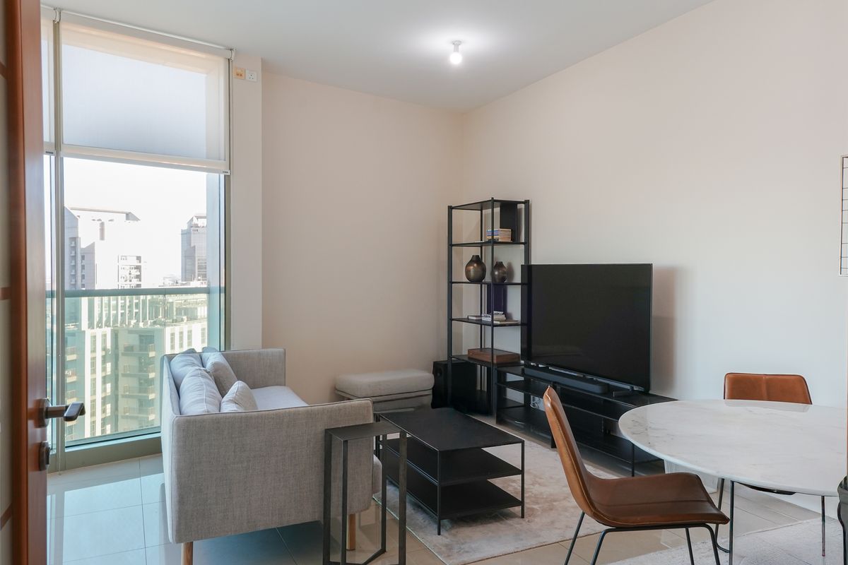 Fully Furnished | Corner 1BR+Maids | Full Sea View photo-0