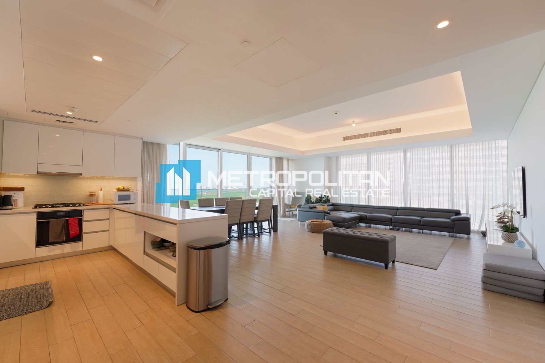 Fully Furnished|3BR+Maids|Sea And Golf Course View photo-5