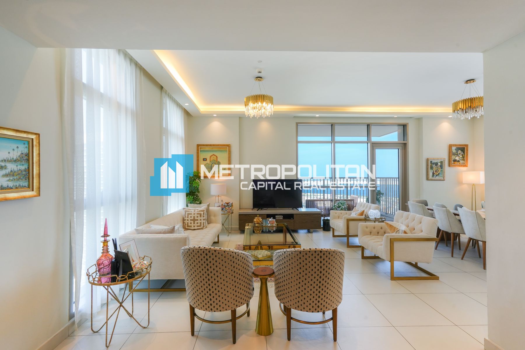 Full Canal View|Fully Furnished|Modern 3BR+Balcony photo-5
