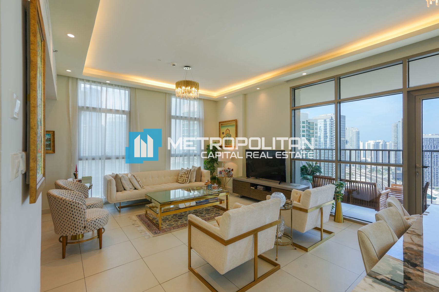 Full Canal View|Fully Furnished|Modern 3BR+Balcony photo-6