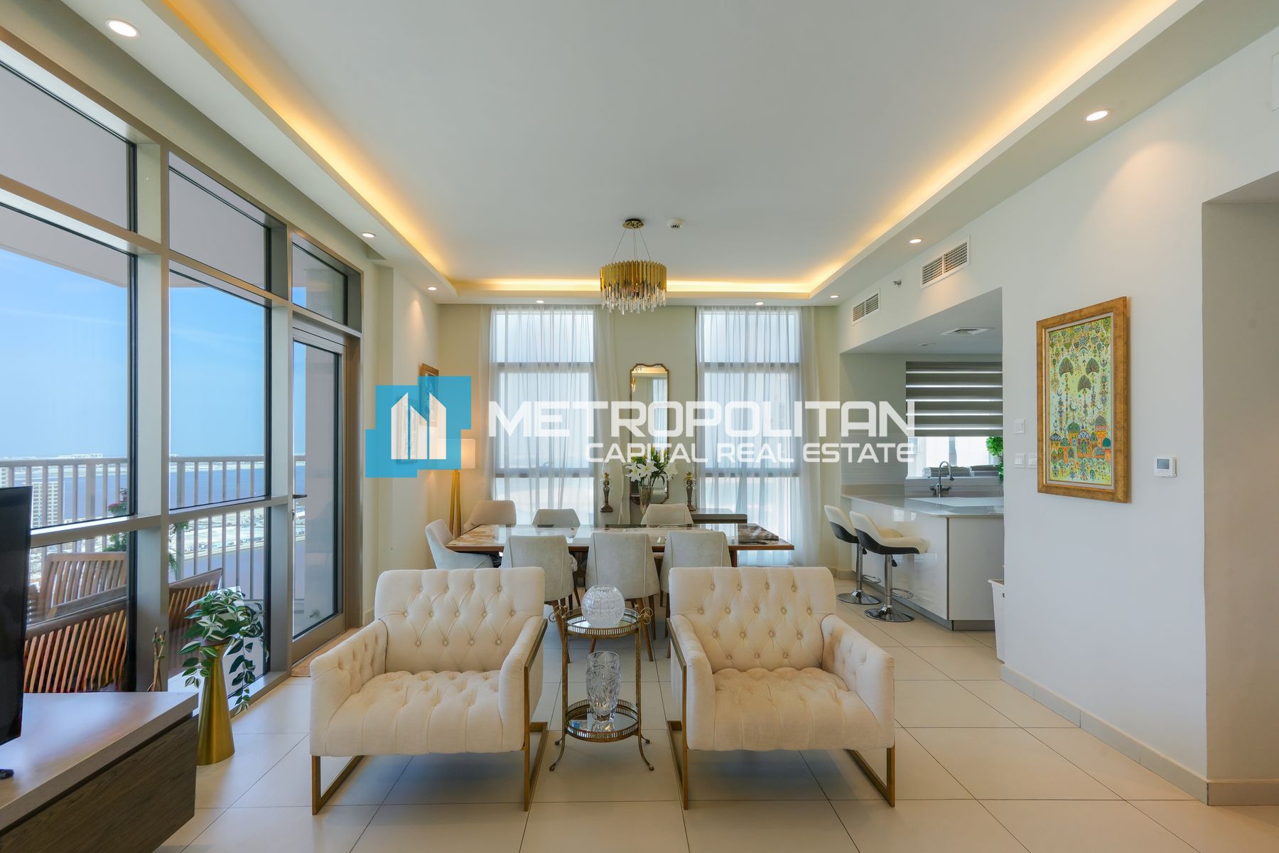 Full Canal View|Fully Furnished|Modern 3BR+Balcony photo-7