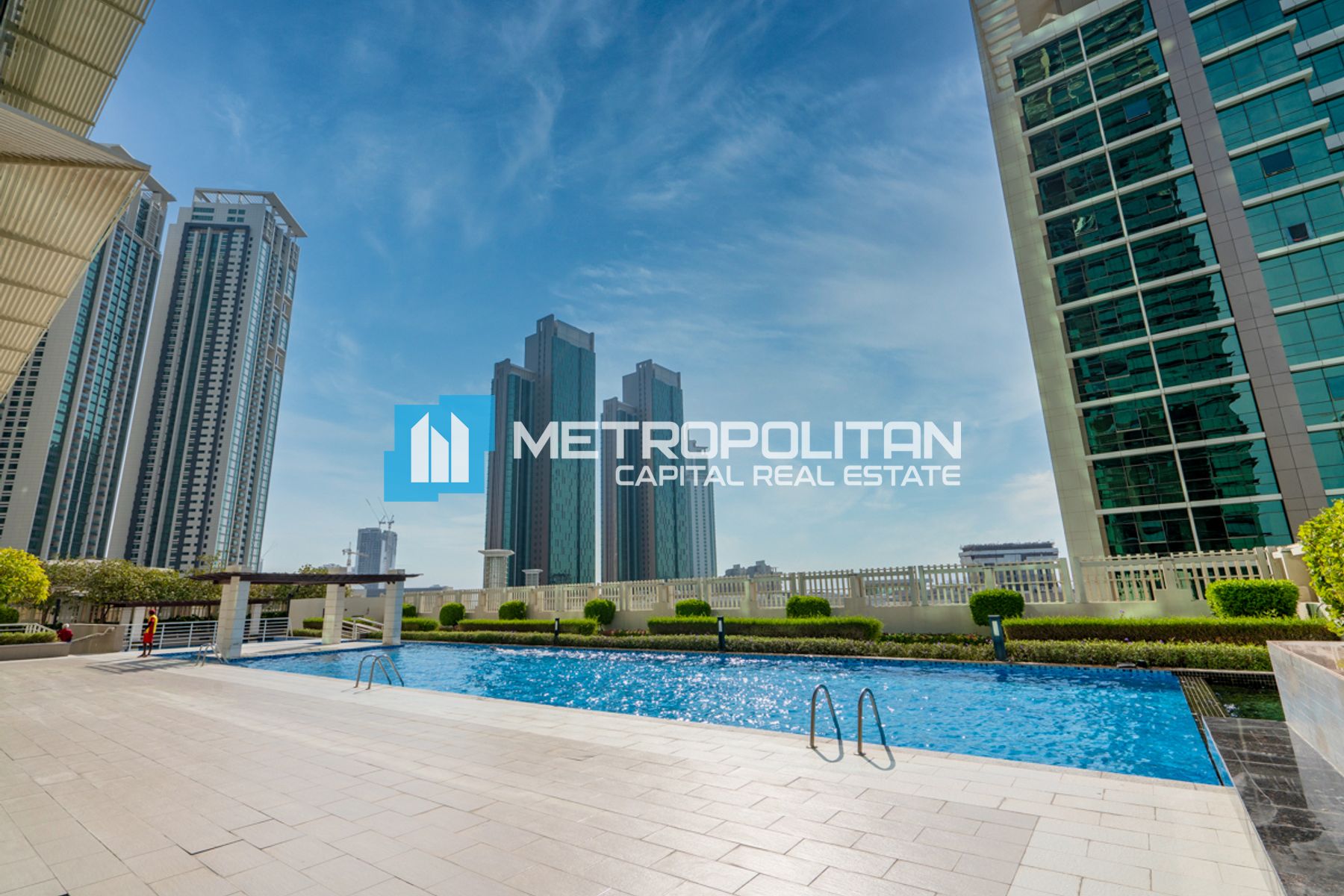 Vacant| Partly Furnished | Pool and Community View
