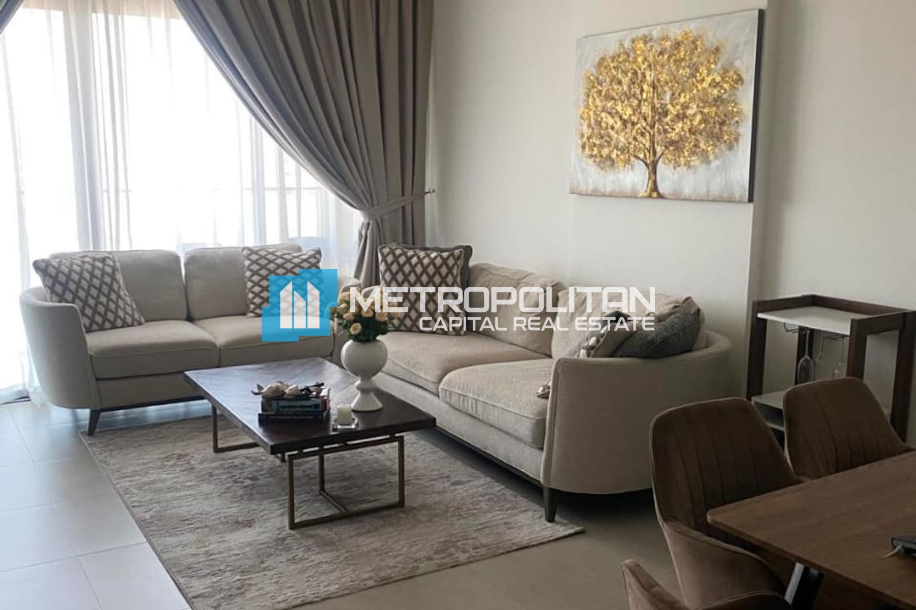 Fully Furnished | Ready To Move 1BR | High Floor