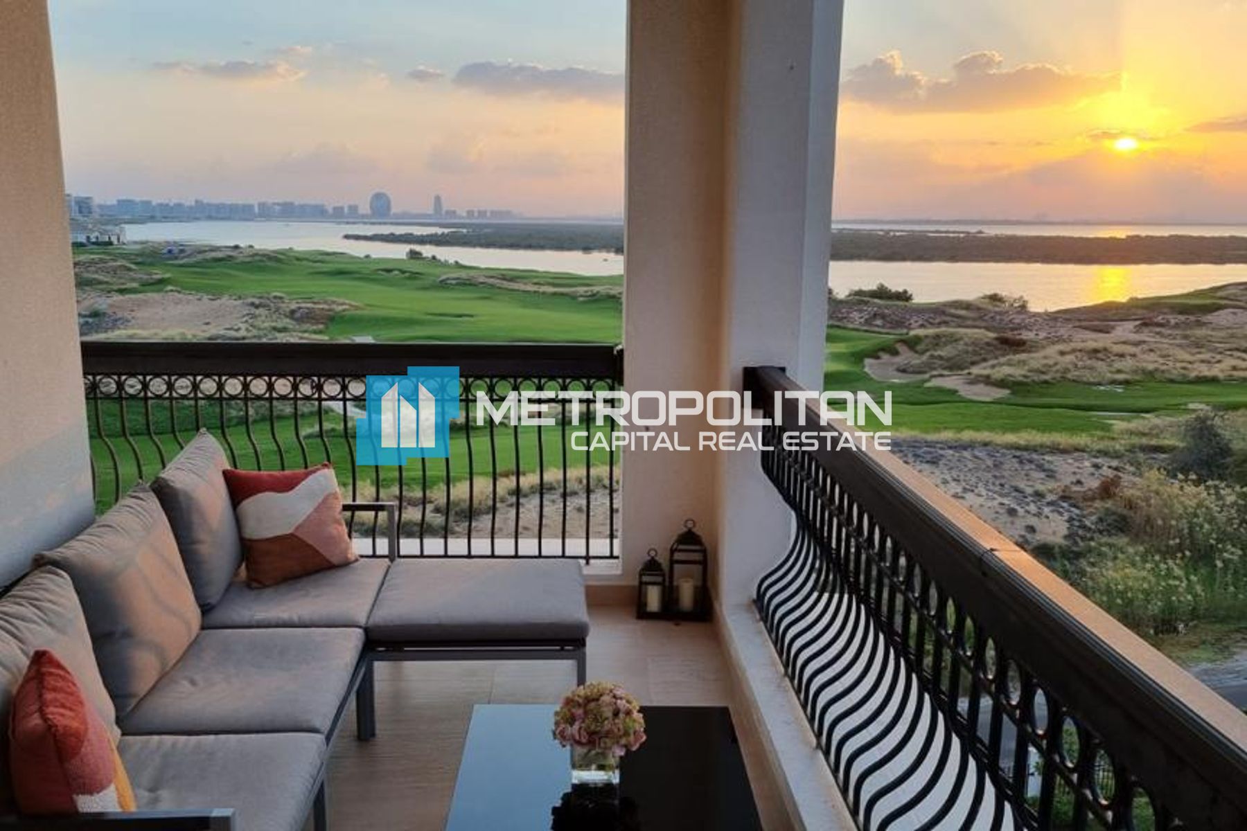 Full Golf and Sea Views | 3BR+Maids | Prime Area