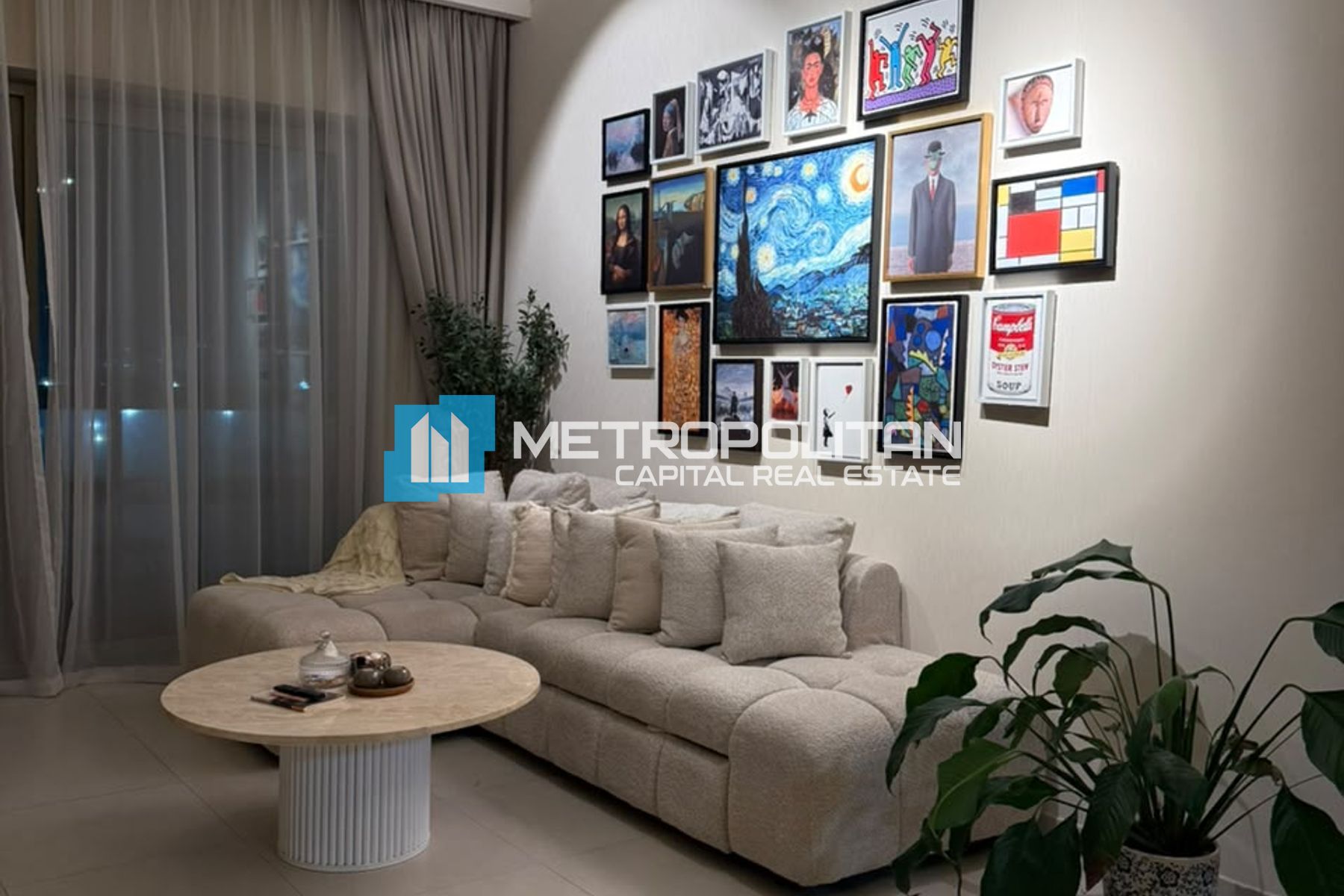 Zayed Museum View|Furnished|12 Cheques|Vacant 1BR photo-1