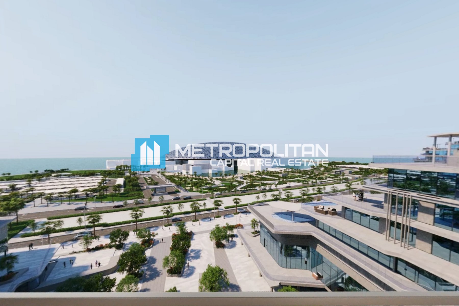 Louvre Museum and Sea View | 1Bedroom with Balcony