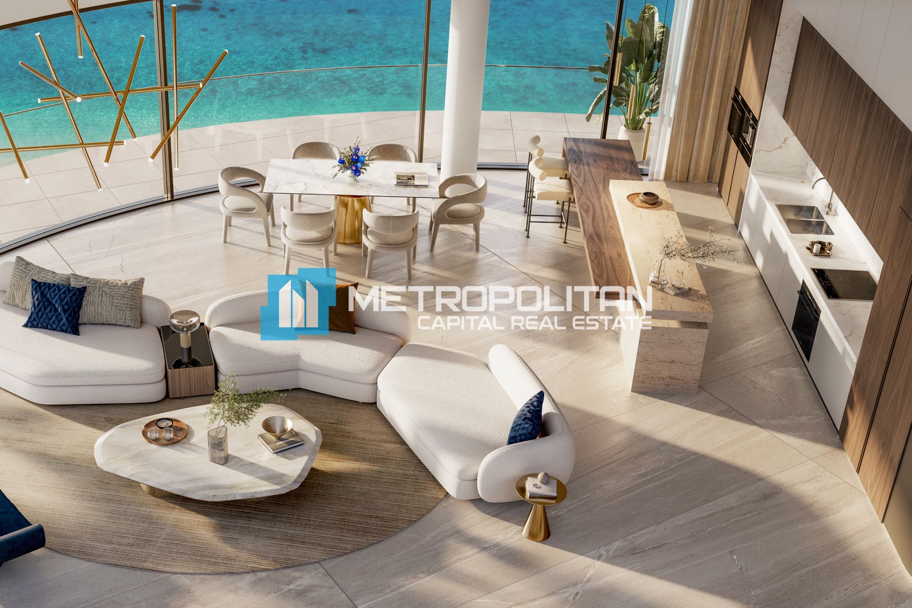 Sea View|High Floor|Corner 3BR+Maids Room|Laundry