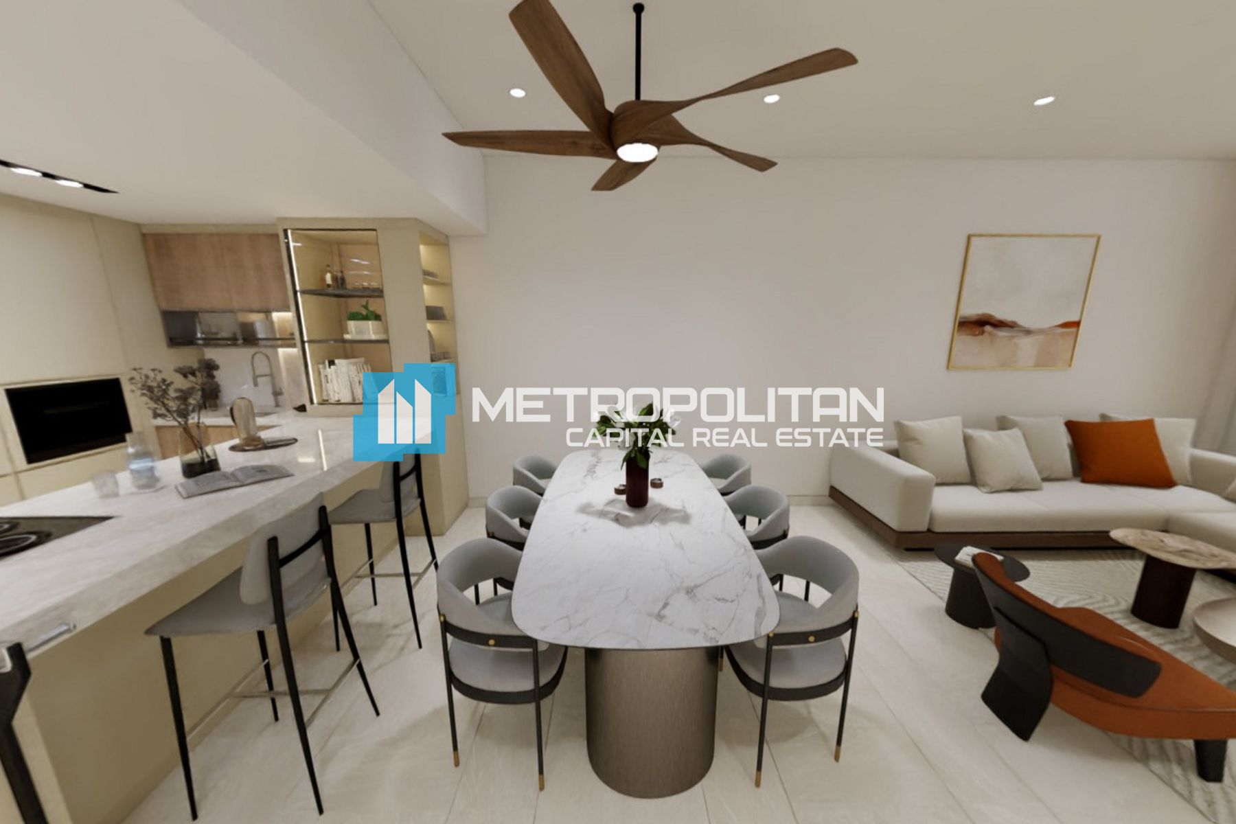 Partial Zayed Museum View | 2BR+Balcony | Freehold photo-9