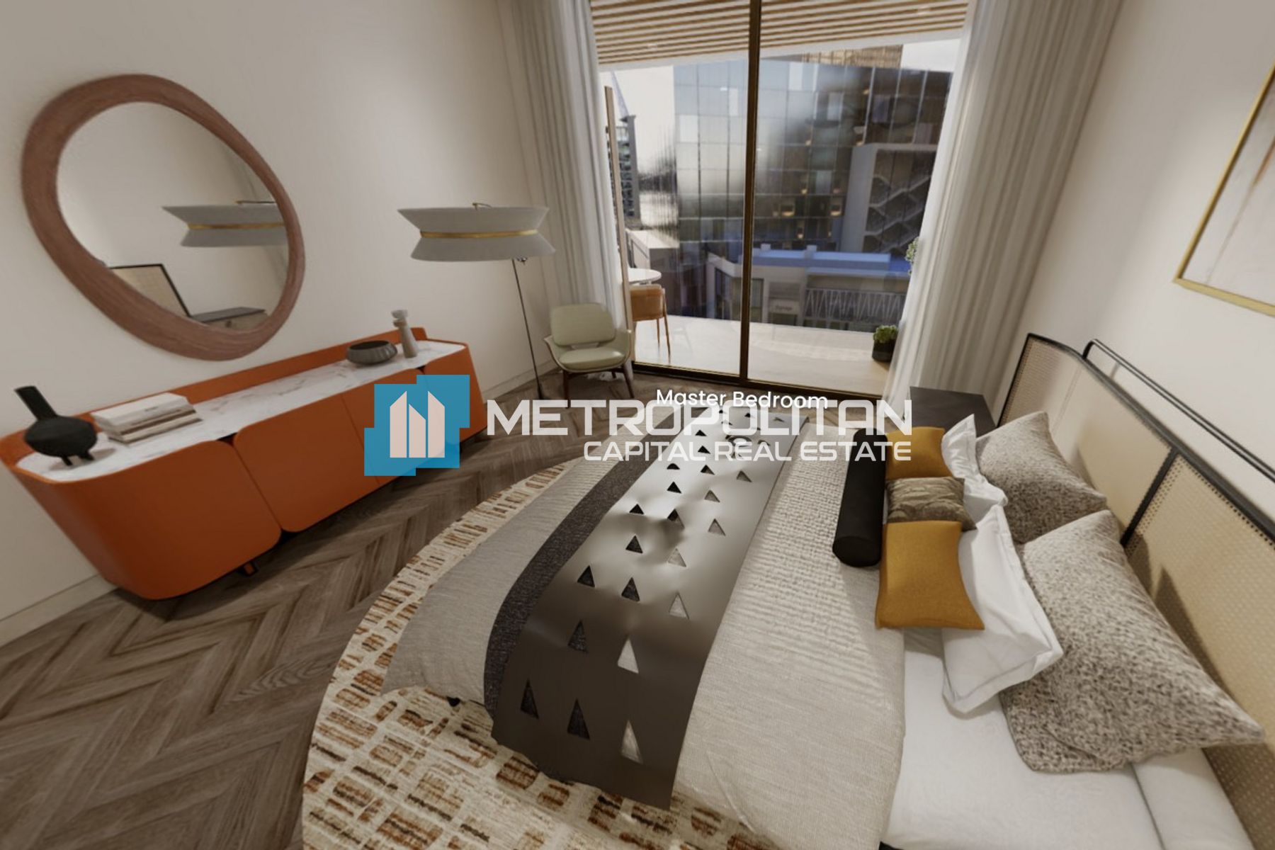 Partial Zayed Museum View | 2BR+Balcony | Freehold photo-12