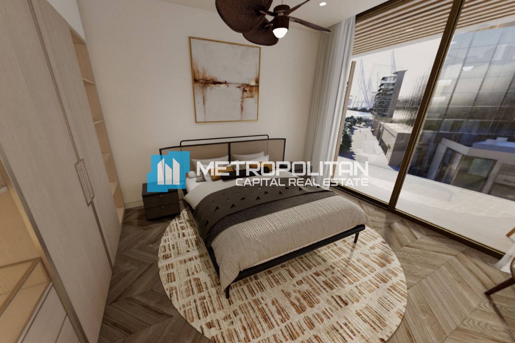 Partial Zayed Museum View | 2BR+Balcony | Freehold photo-6