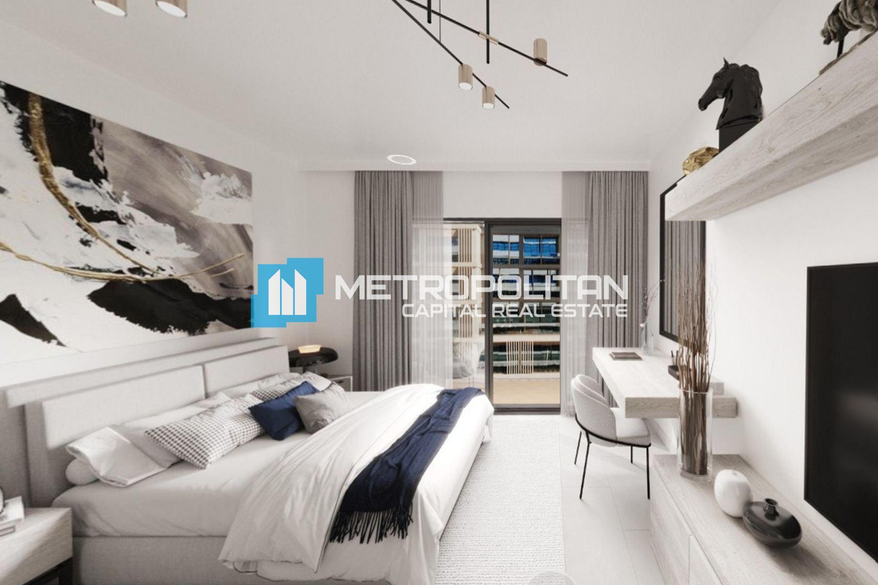 Studio With Balcony|Boulevard View|Light Finishes photo-0