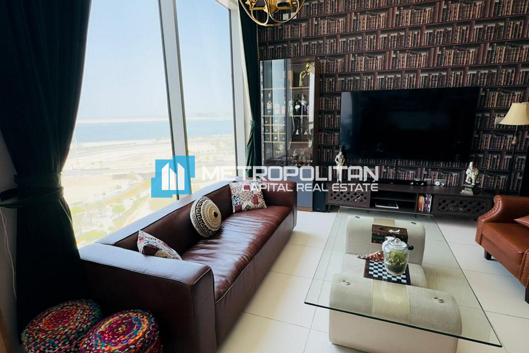 Sea and Canal View | Furnished 2BR | Pool and Gym photo-7