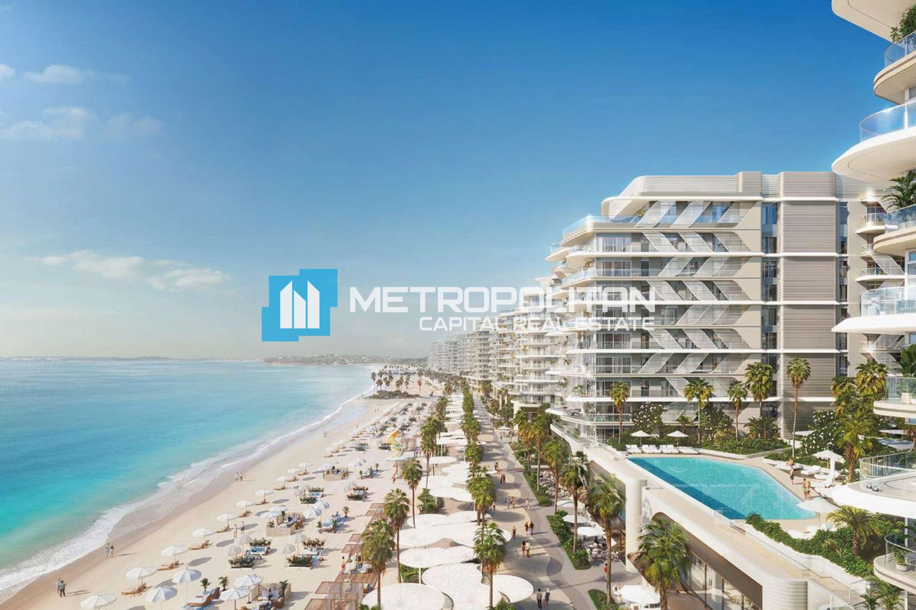 Sea View | 2BR w/ Study Area | Beachfront Living