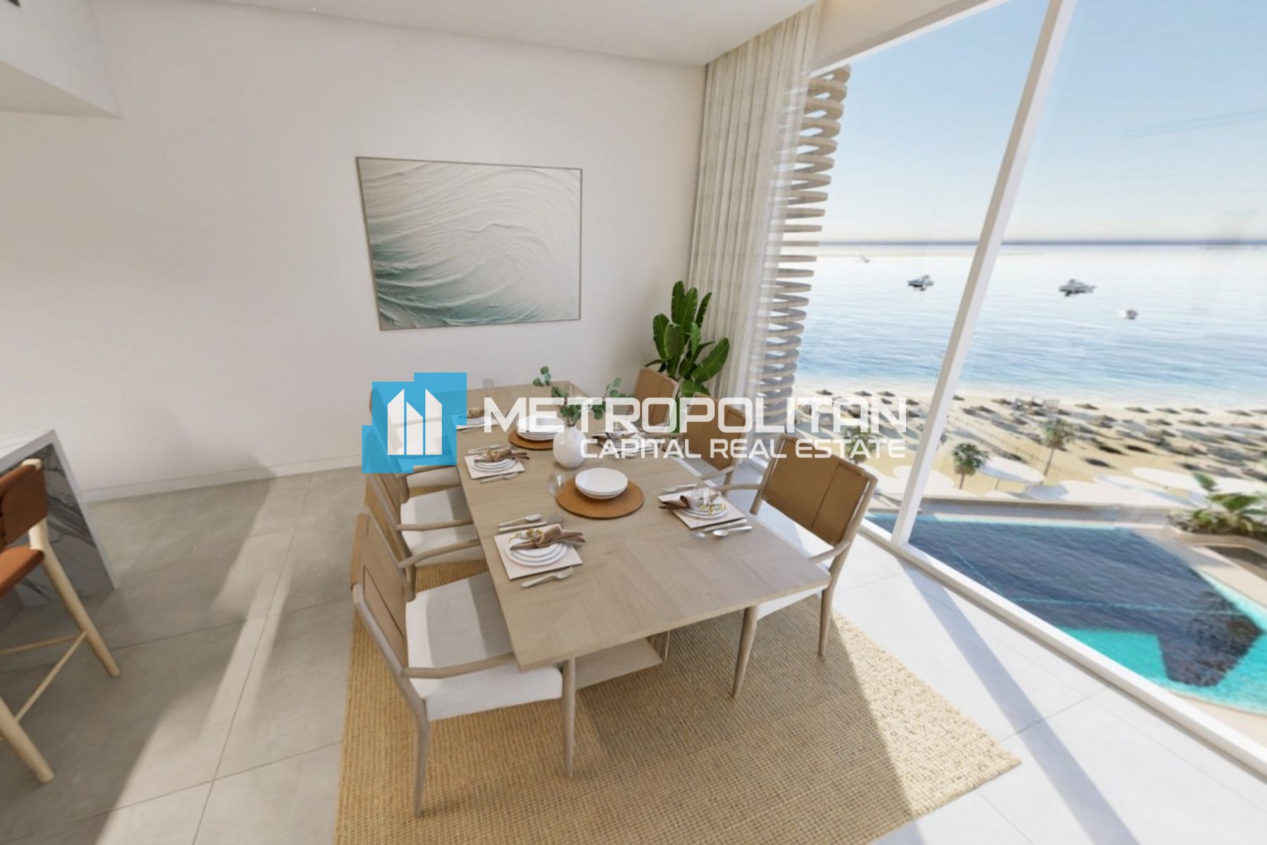 Sea View | 2BR w/ Study Area | Beachfront Living photo-4