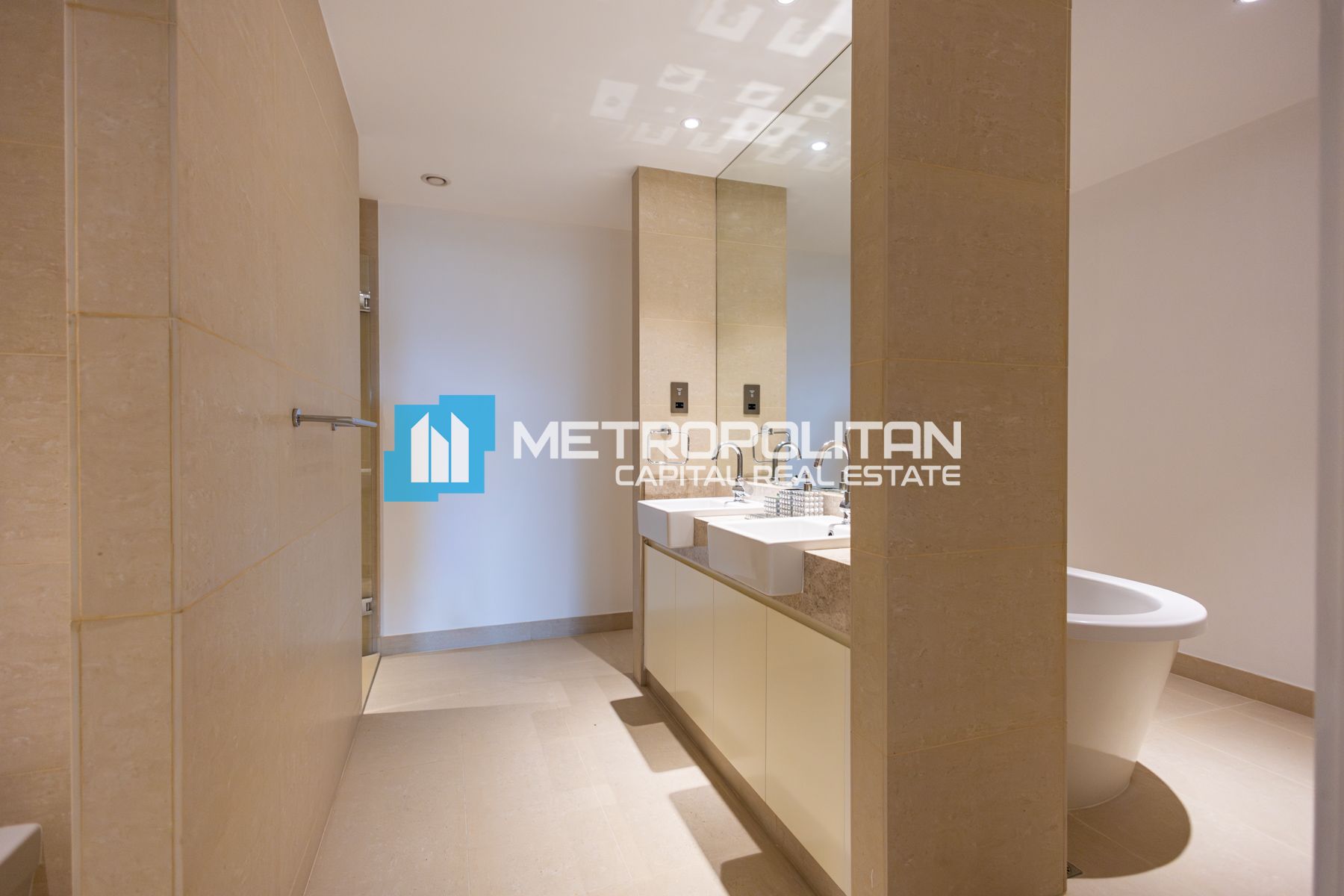 Beachfront | Corner 5BR+Maids Villa | Private Pool photo-25