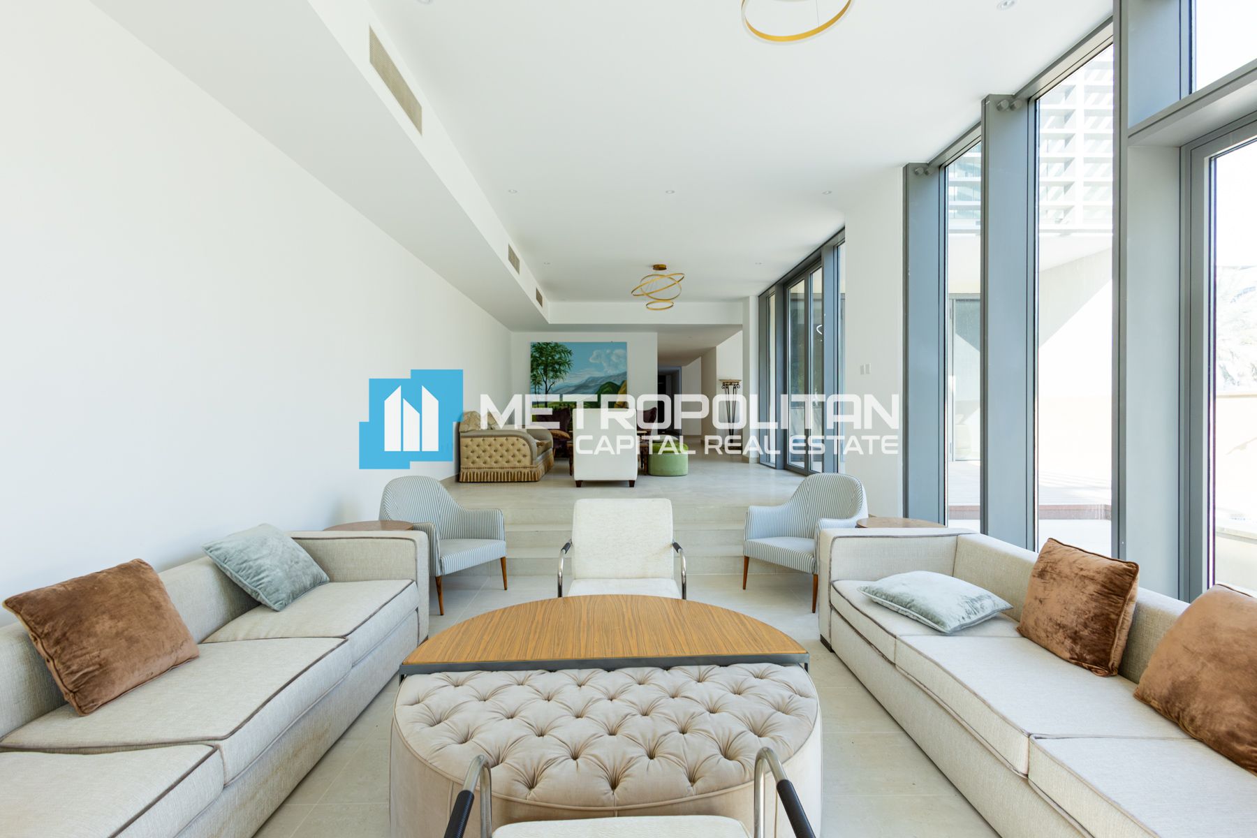 Beachfront | Corner 5BR+Maids Villa | Private Pool photo-2