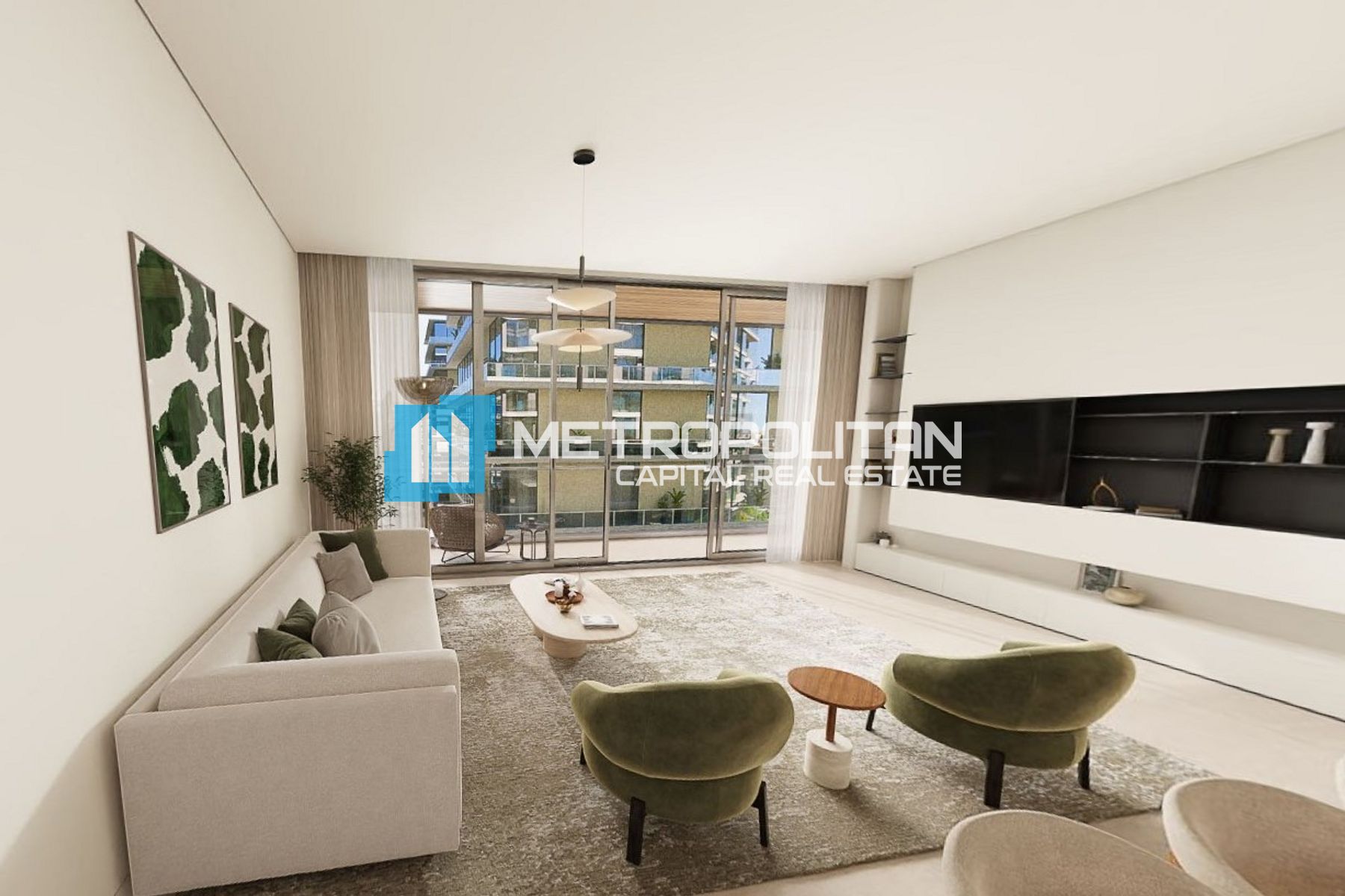 2BR+Maids | Partial Museum View | Community Pool photo-4