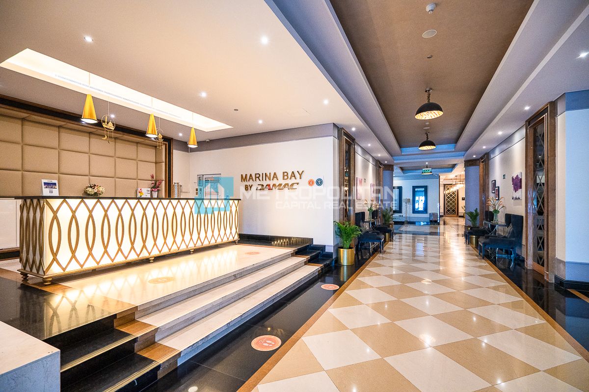 Canal View | Vacant 1BR+Balcony | Pool And Gym photo-8