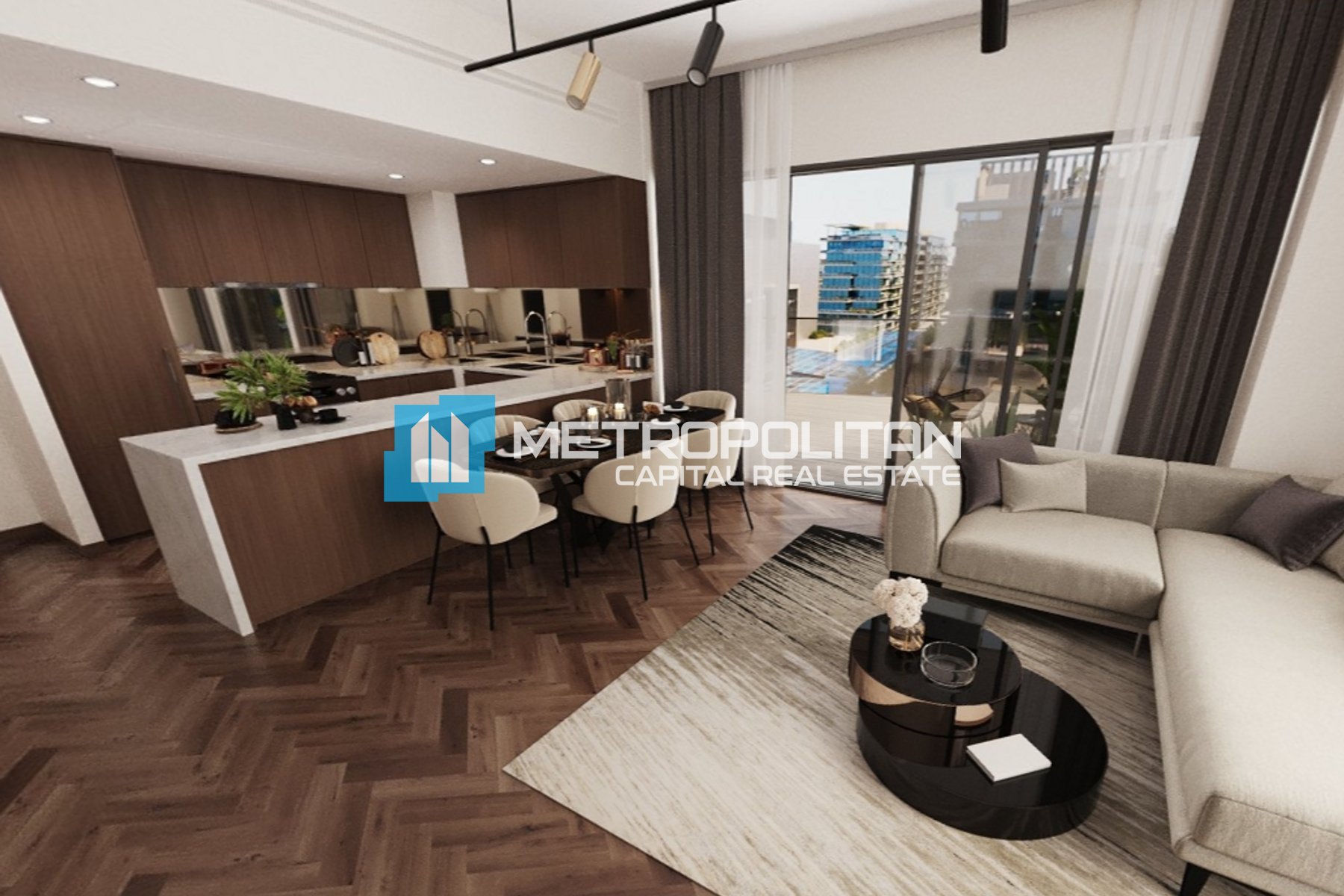 Grove Fountain Views | High Floor | Corner Unit photo-6