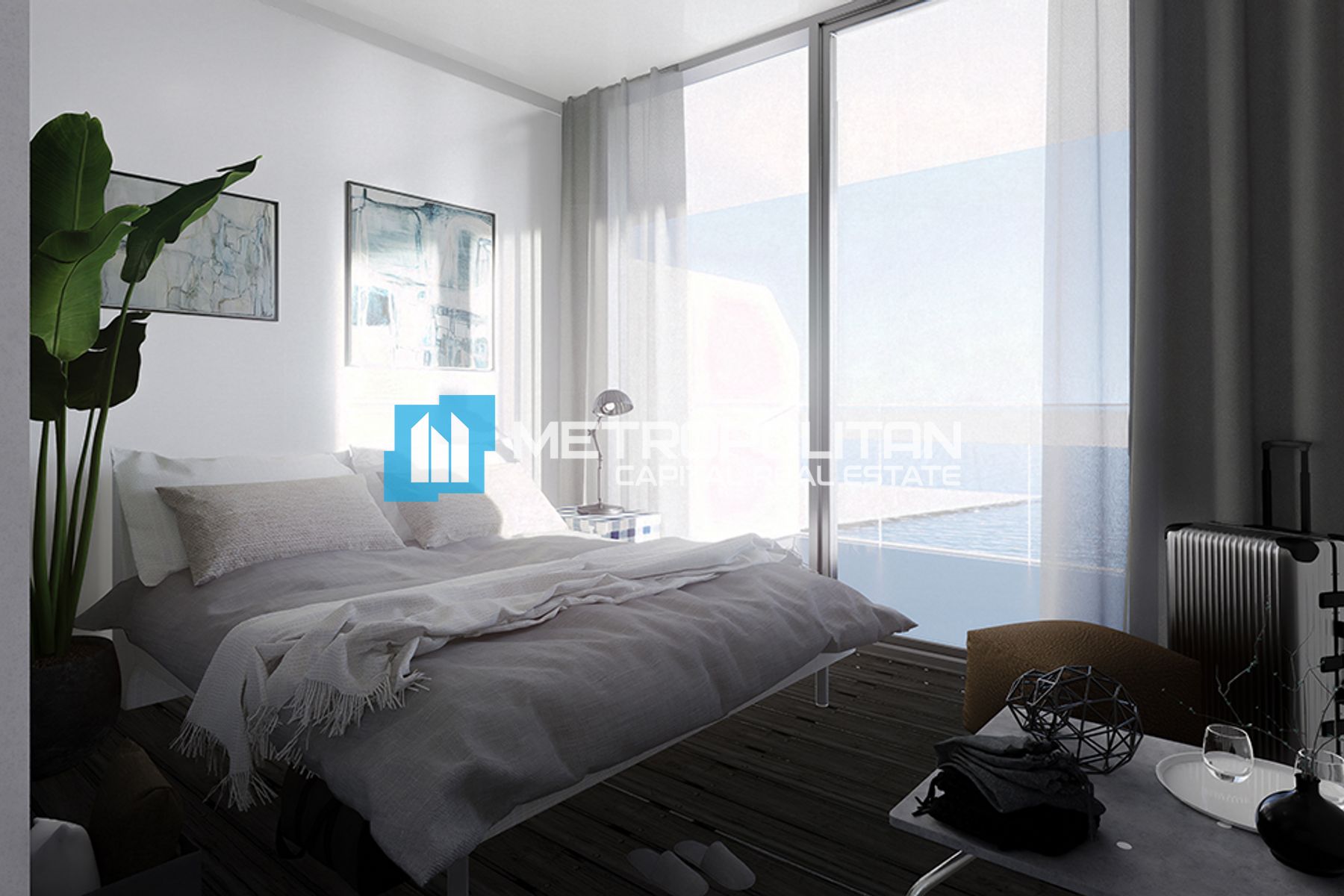 Sea View | 1BR w/ Huge Terrace | Beachfront Living photo-3