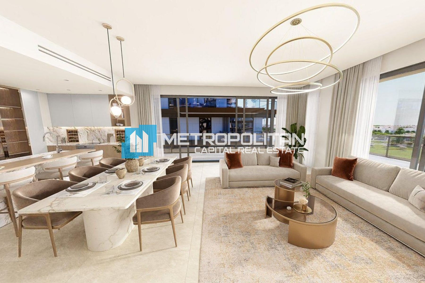 Corner 3BR+Maids | Large Balcony | Full Park View photo-1