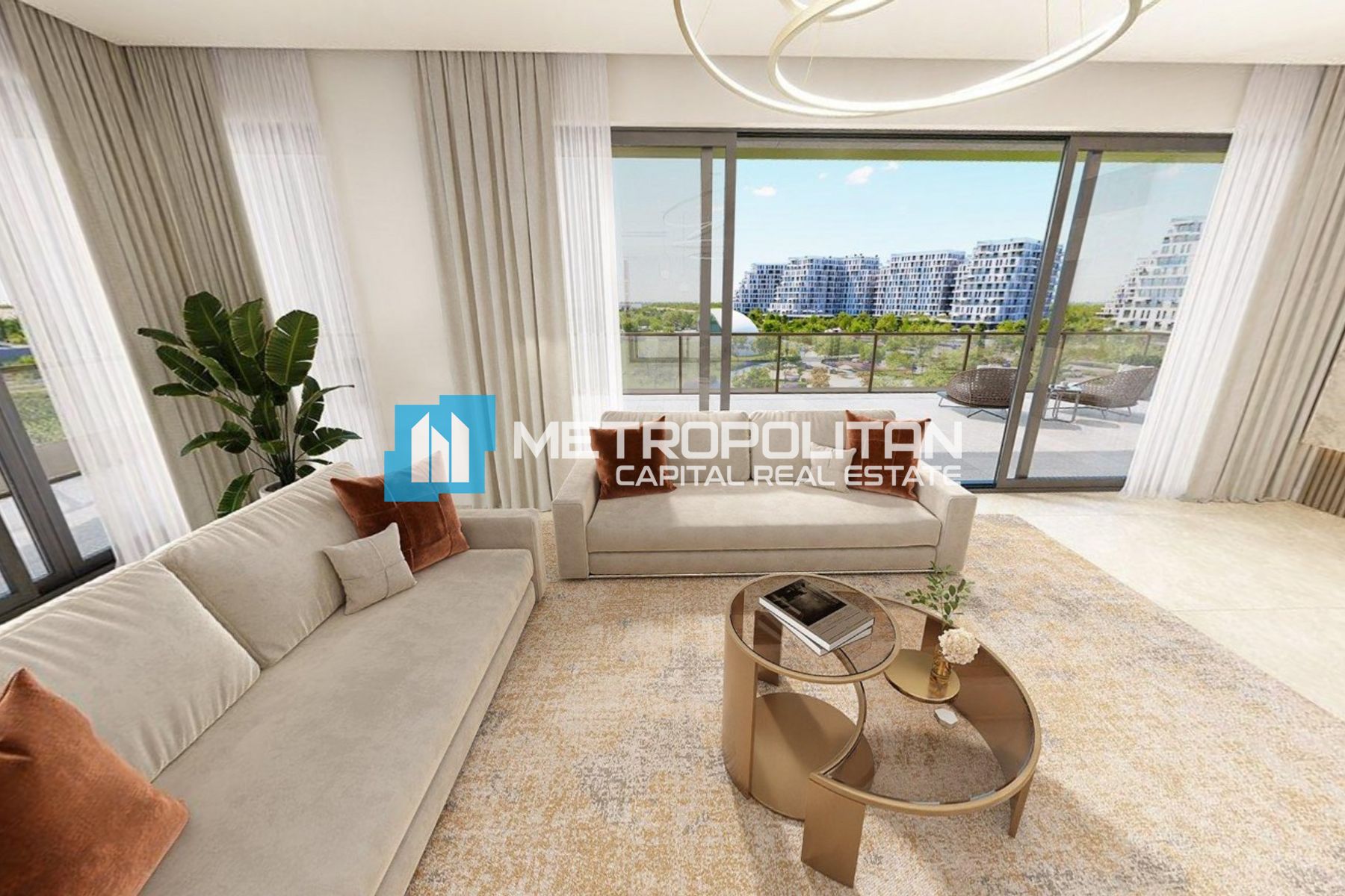 Corner 3BR+Maids | Large Balcony | Full Park View photo-3