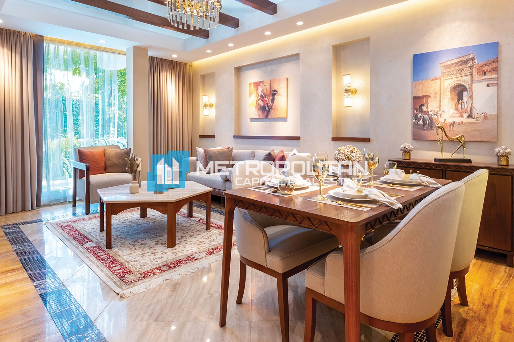 Furnished | 2BR+Maids | With Balcony | Canal View photo-2
