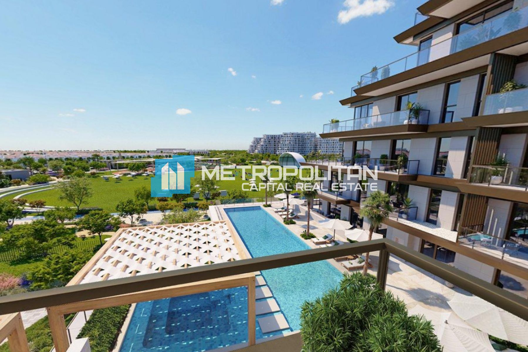 Full Pool View | 2BR+Maids | High-End Facilities