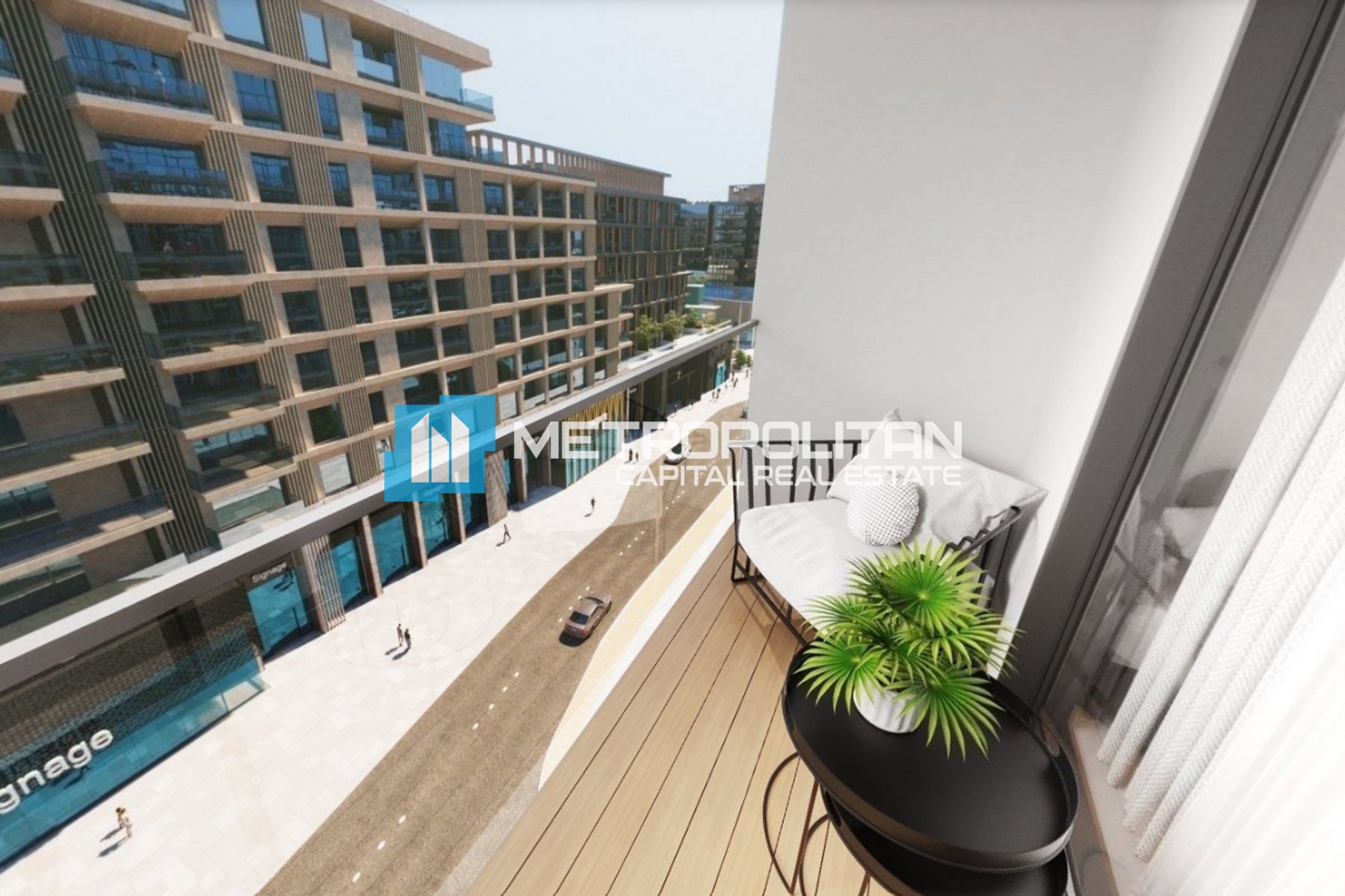 Studio with Balcony | High Floor | Community Pool photo-8