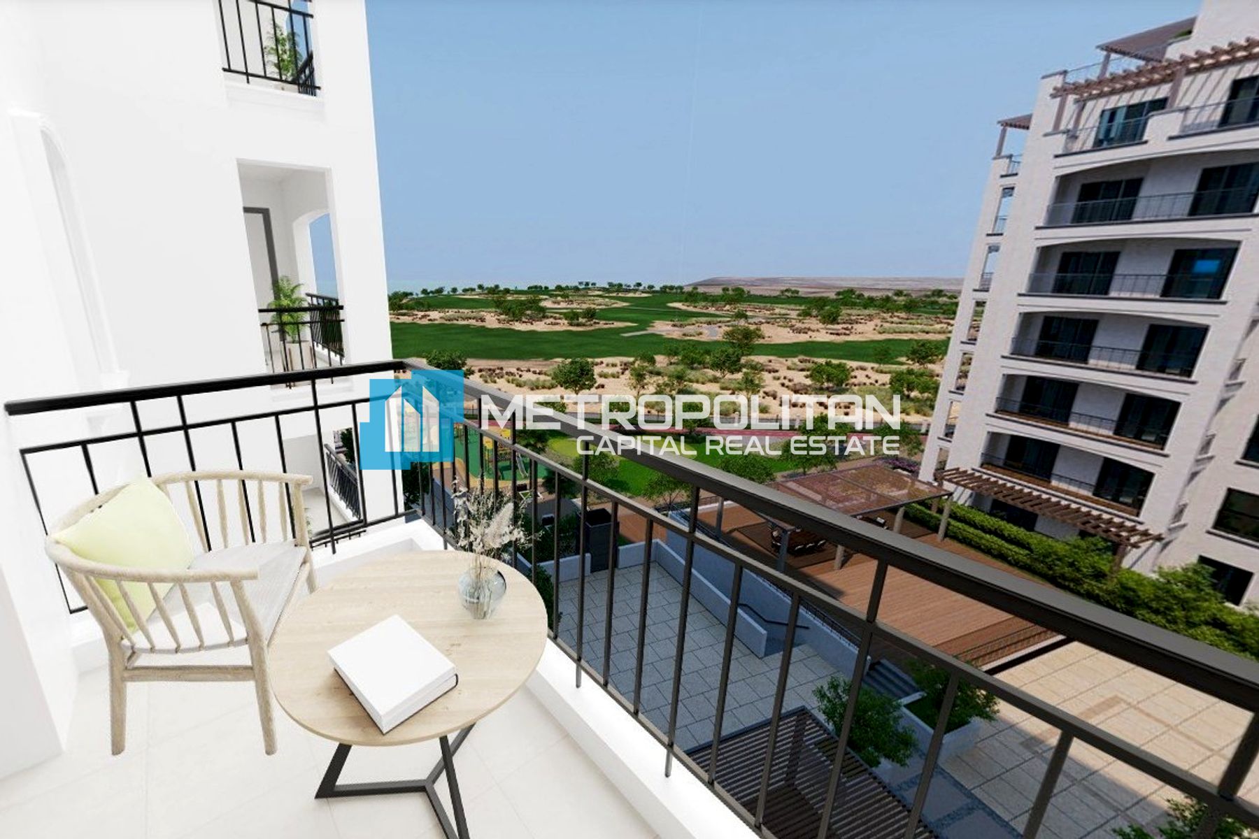 2BR with 2 Balconies | Furnished Unit | Park View