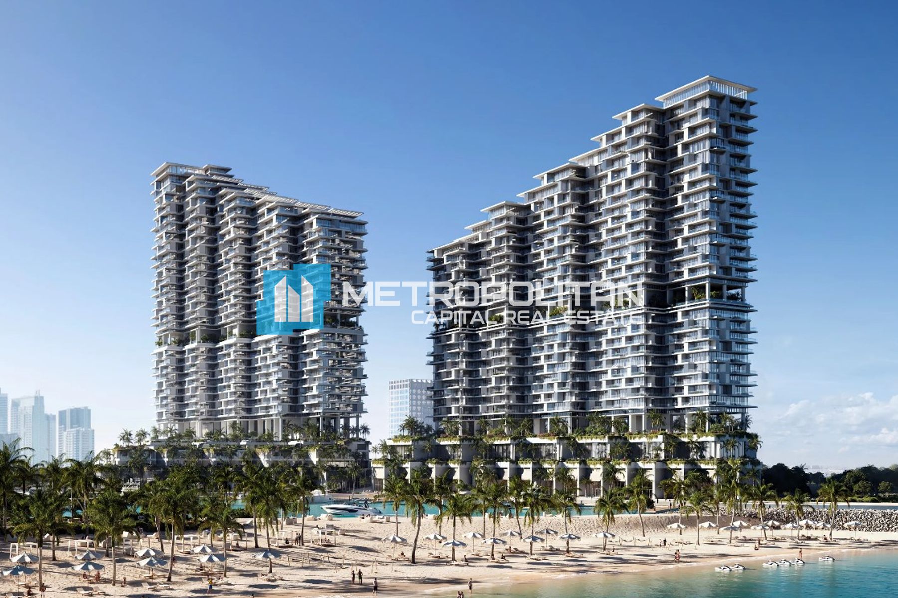 Sea View|Luxury 1BR+Balcony|High Floor|Waterfront photo-0