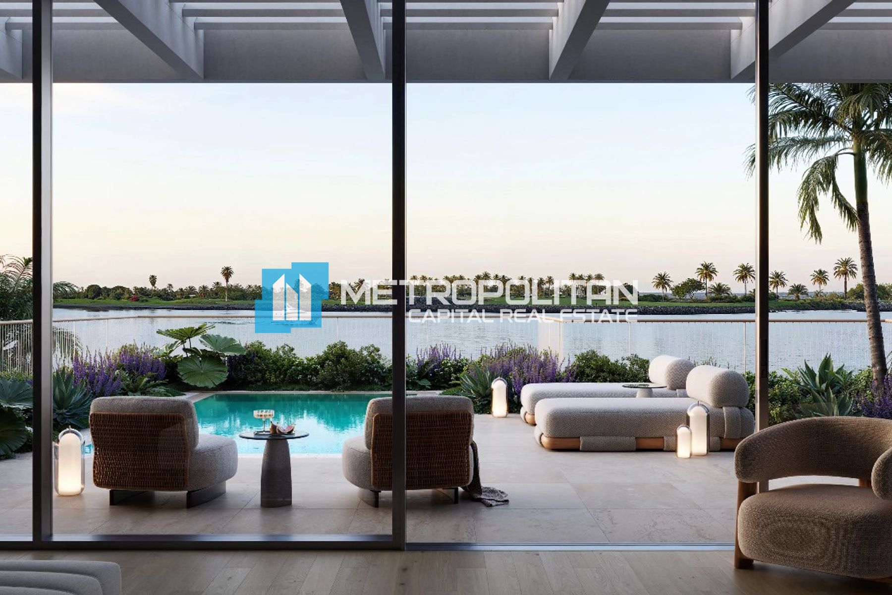 Sea View|Luxury 1BR+Balcony|High Floor|Waterfront photo-1