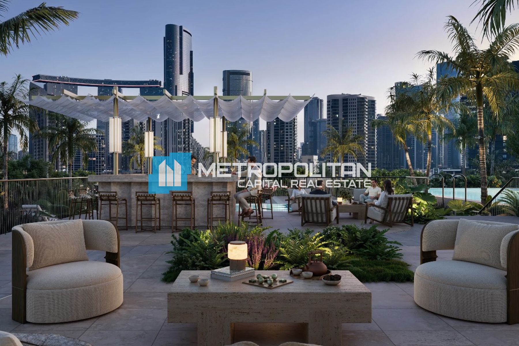 Sea View|Luxury 1BR+Balcony|High Floor|Waterfront photo-5