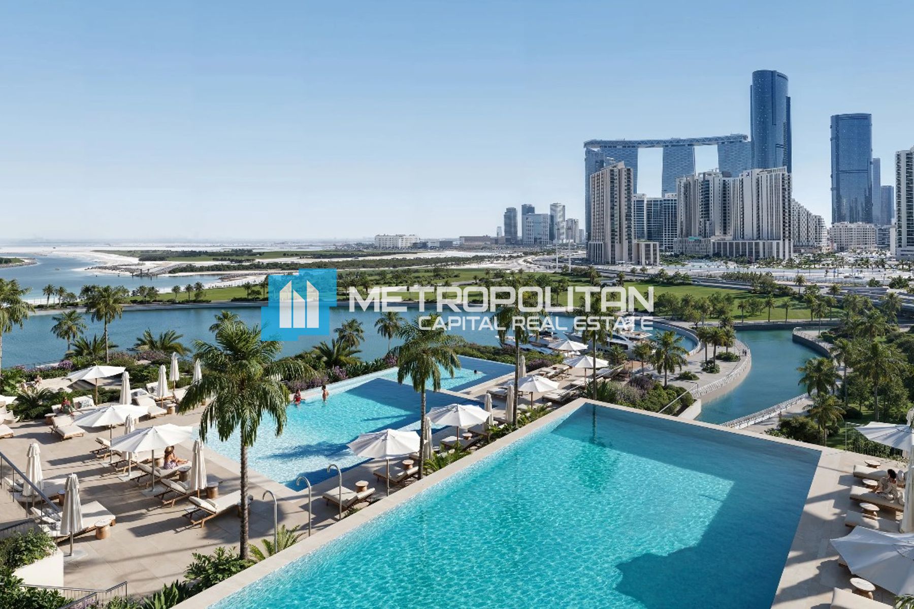 Sea View|Luxury 1BR+Balcony|High Floor|Waterfront photo-8