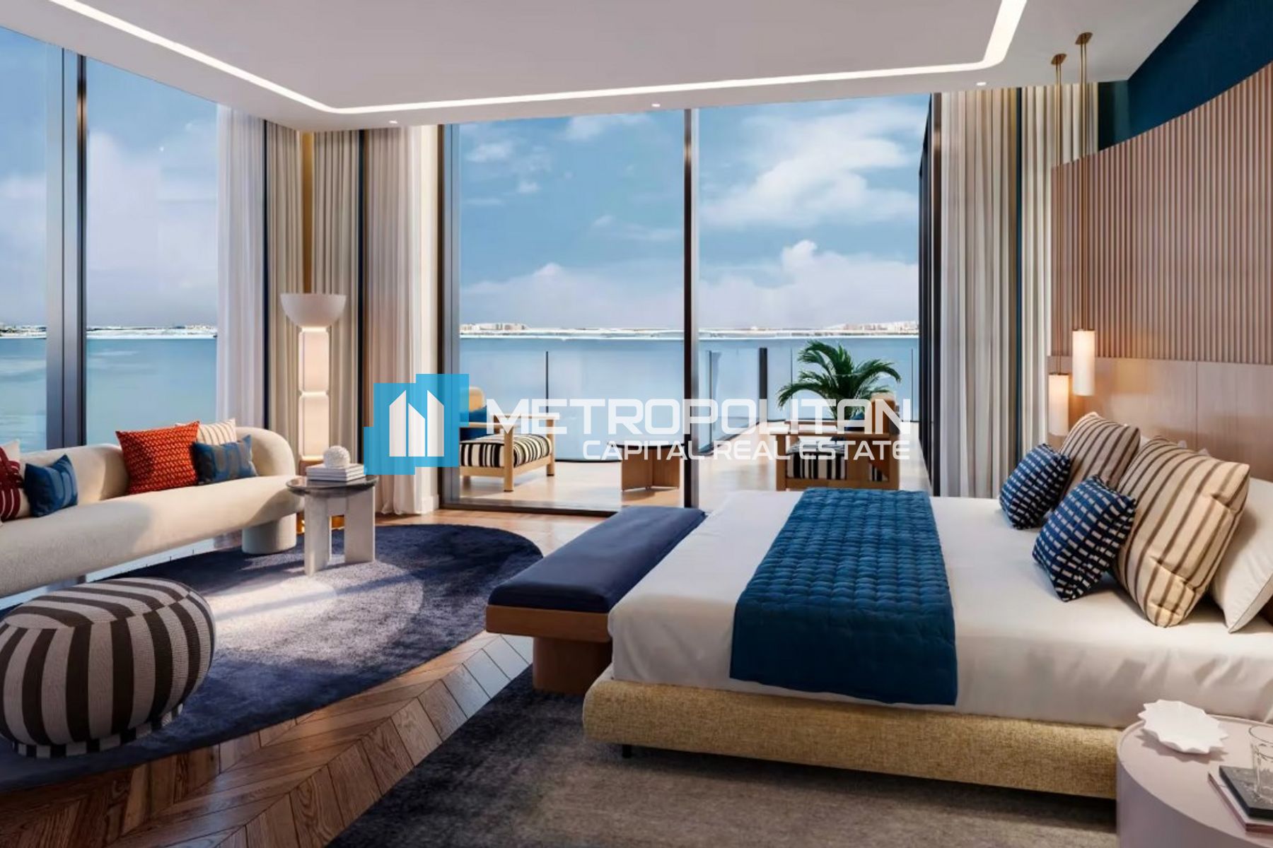 Full Sea View | High Floor 2BR+M | Luxury Living photo-12