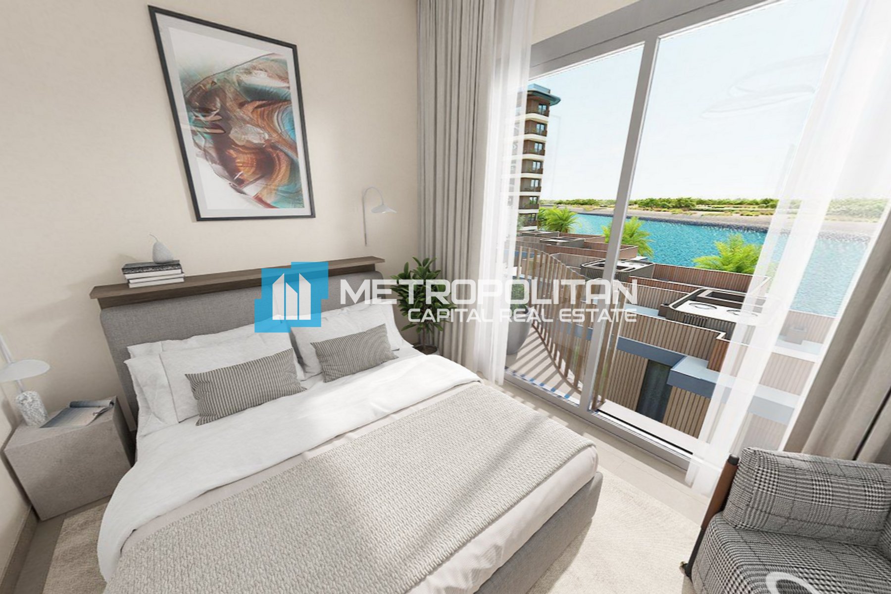 Full Canal View | 2BR w/ Balcony | Great Amenities photo-11