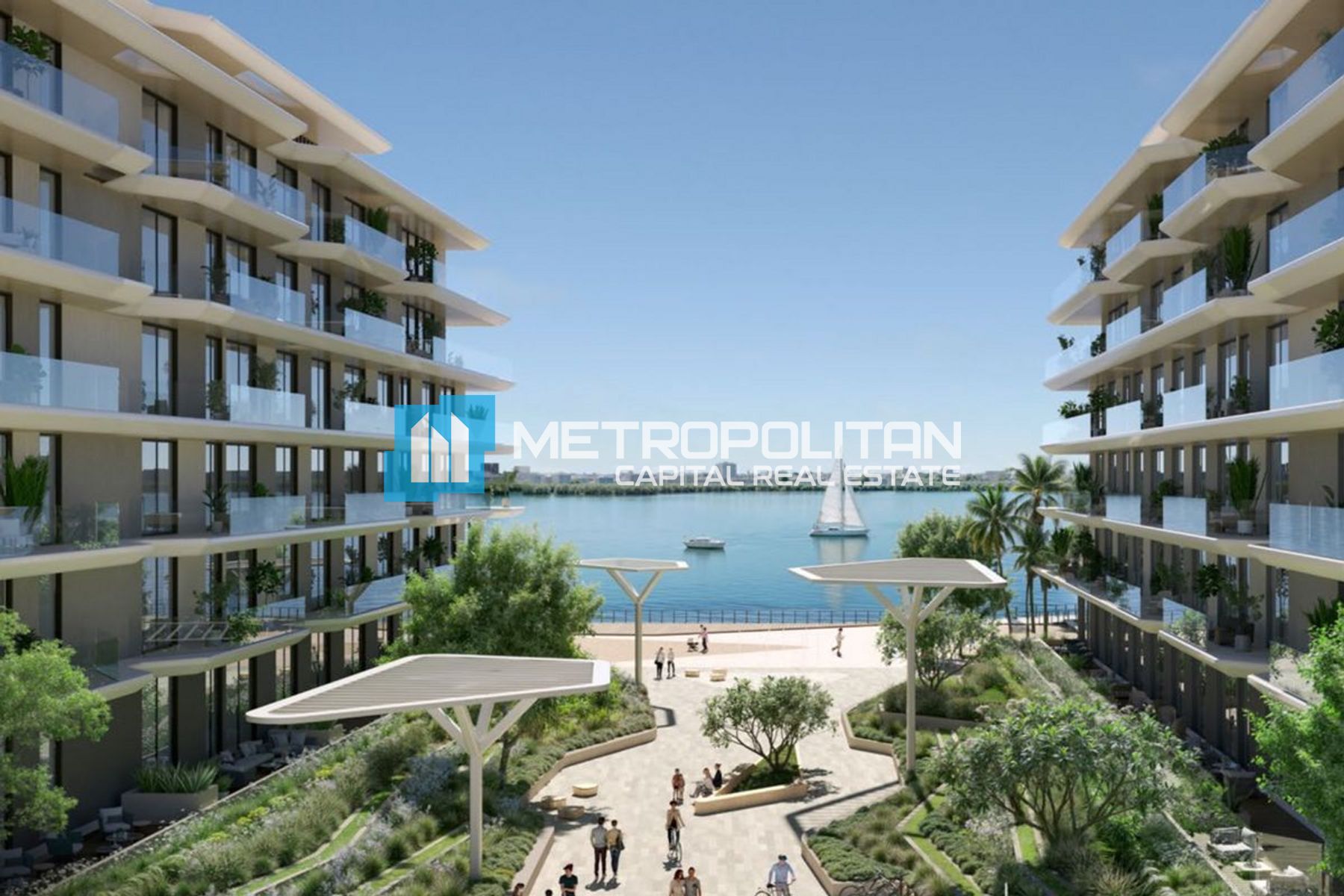 Hot Deal 1BR | Water Front Project | Roof Access