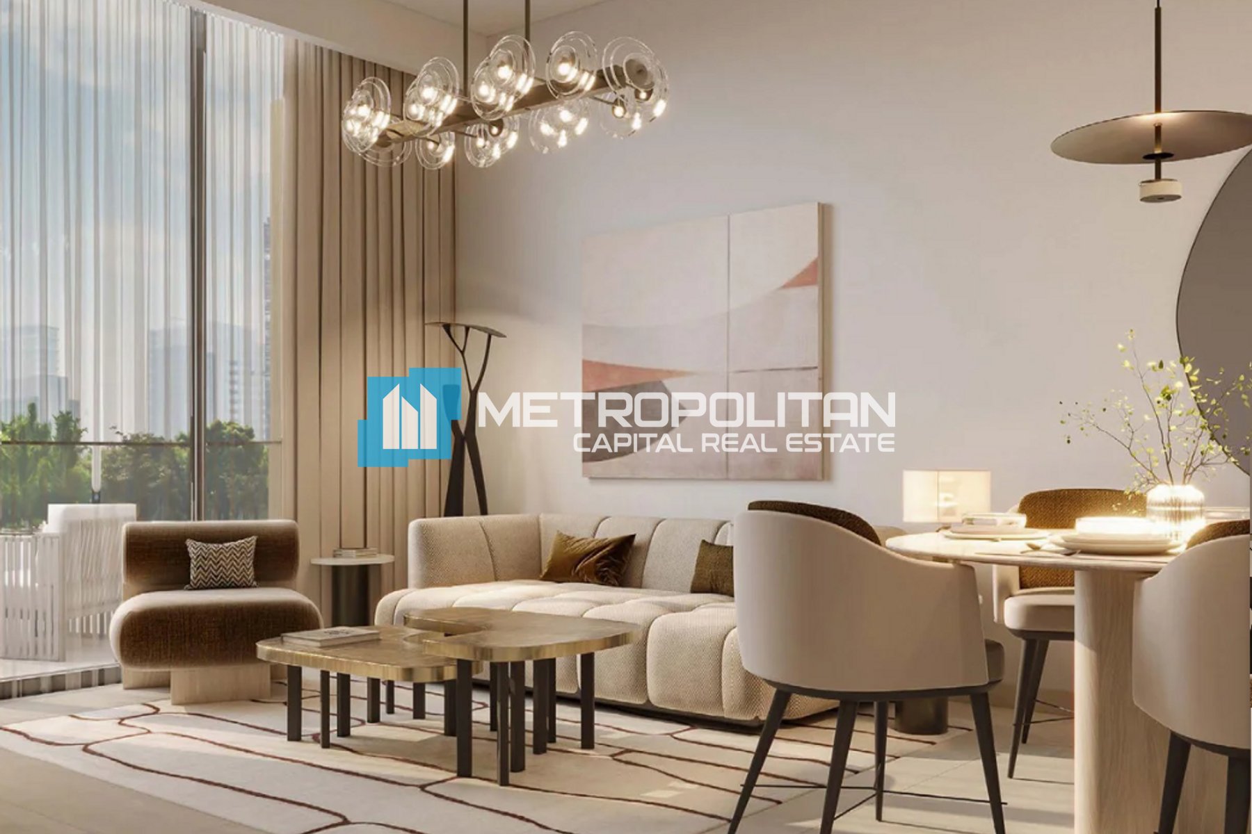 Low Premium | Fully Furnished 2BR | 2 Balconies photo-2