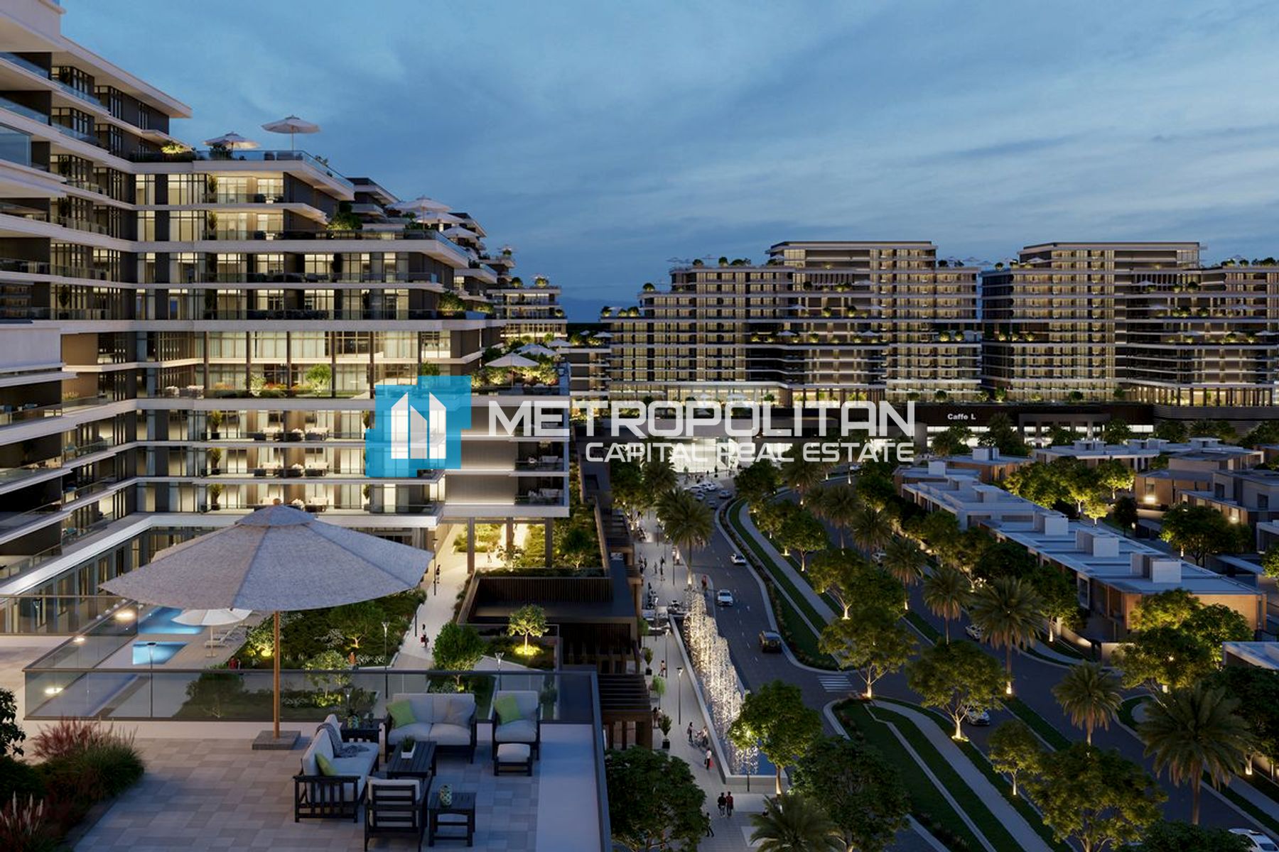 Resale 1BR+Balcony | Laundry Area | Beachfront photo-2