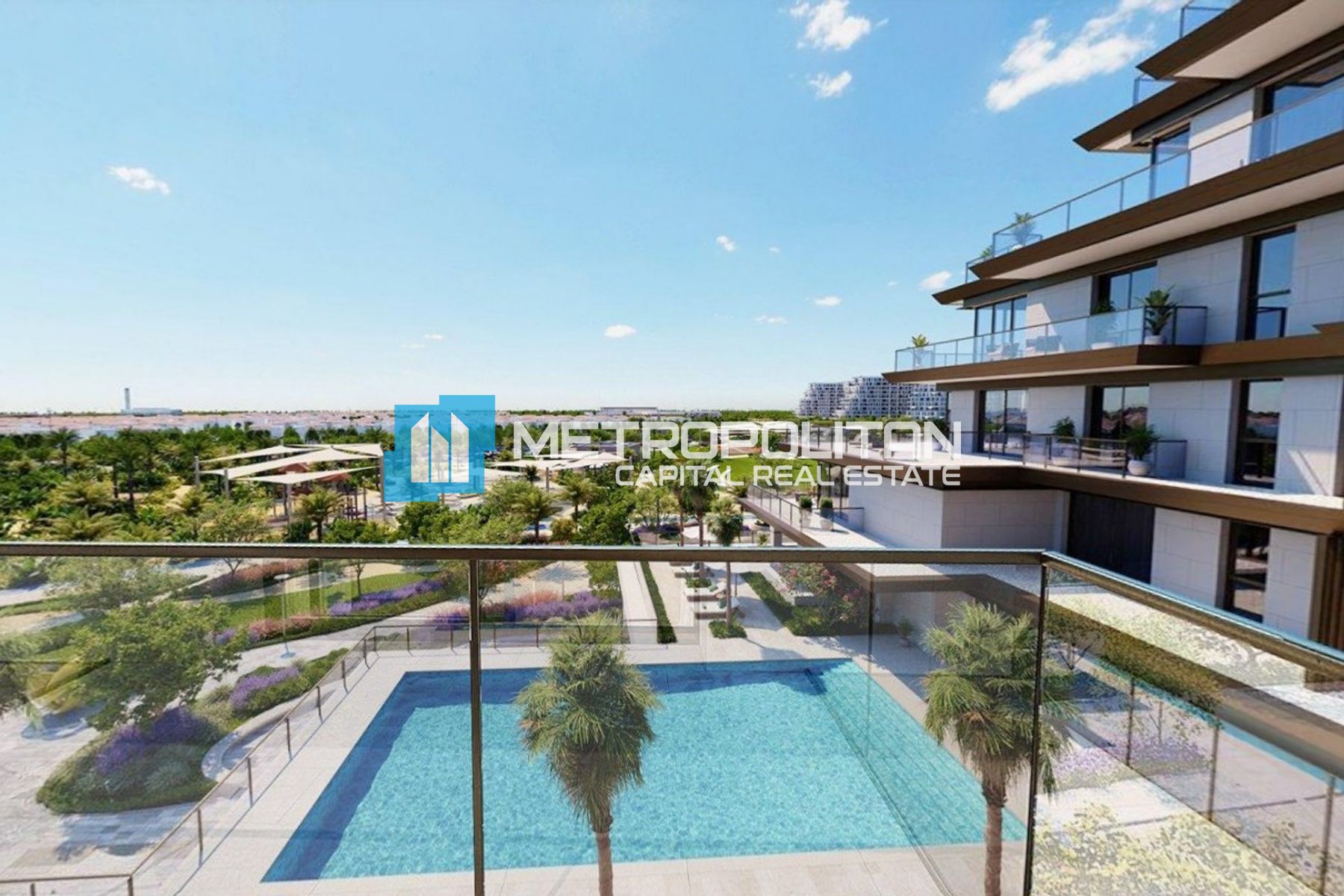 Hot Deal I Park and Pool View | 1BR+Balcony